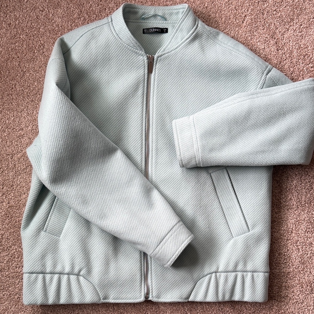Dunnes Bomber Jacket for Women Color: Mint